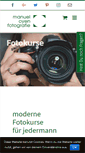 Mobile Screenshot of fotografie-workshops.com